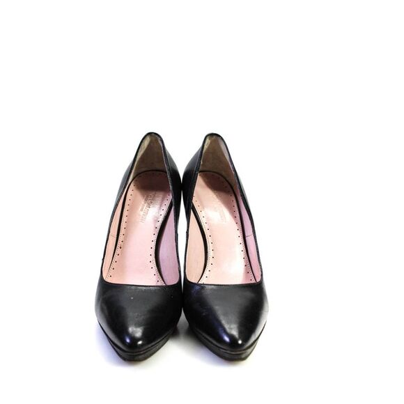 Jason Salstein Women's Pointed Toe Slip-On Stiletto Party Shoe Black Size 10 - Picture 2 of 6